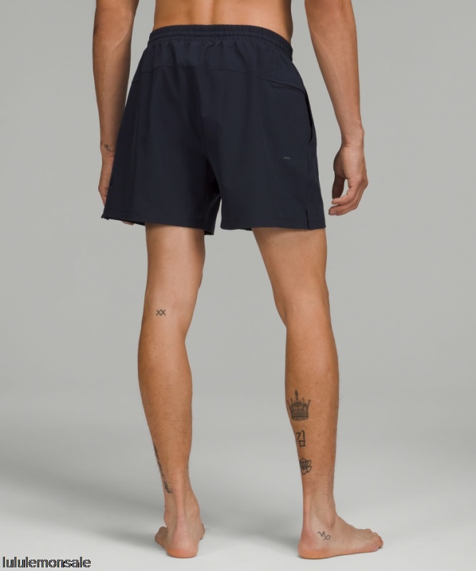 Lululemon Deutschland DELULU953 | Classic Navy Pool Shorts 5 Nur Online